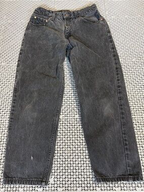 Vintage 90’s Levi’s 560 Loose Fit Straight-Leg Black Wash Jeans